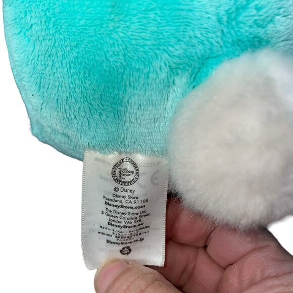 Disney Mickey Mouse Plush Bunny Rabbit Baby Shower Gift Nursery Decor Blue 10" - Picture 10 of 14